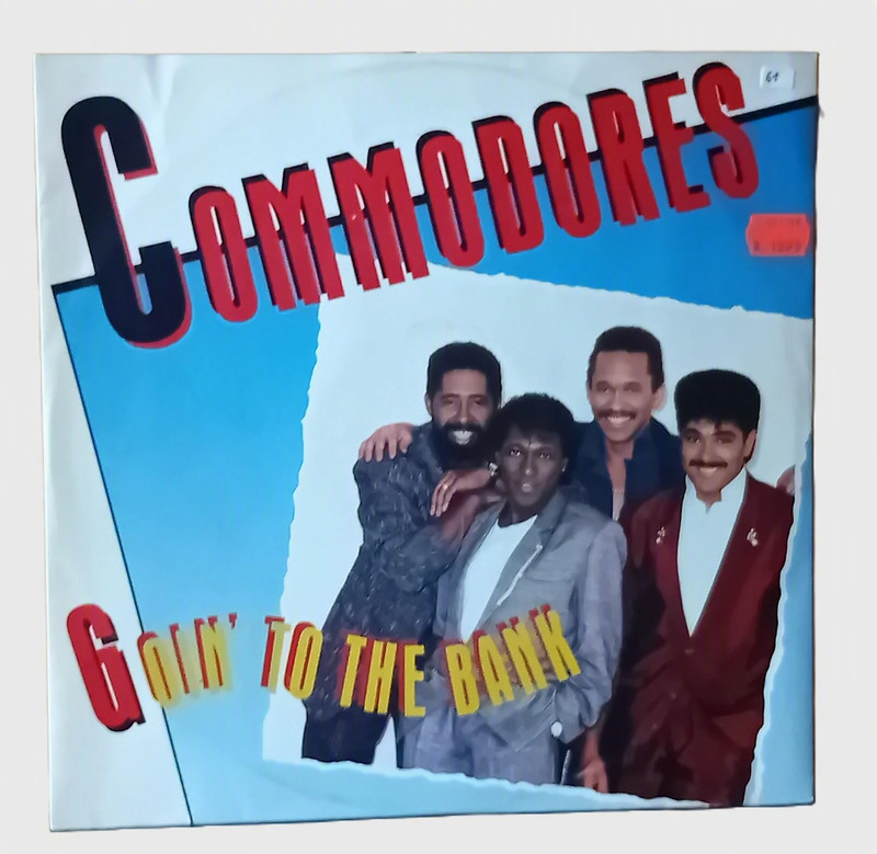 Maxi Vinyl Commodores * Goin to the Bank