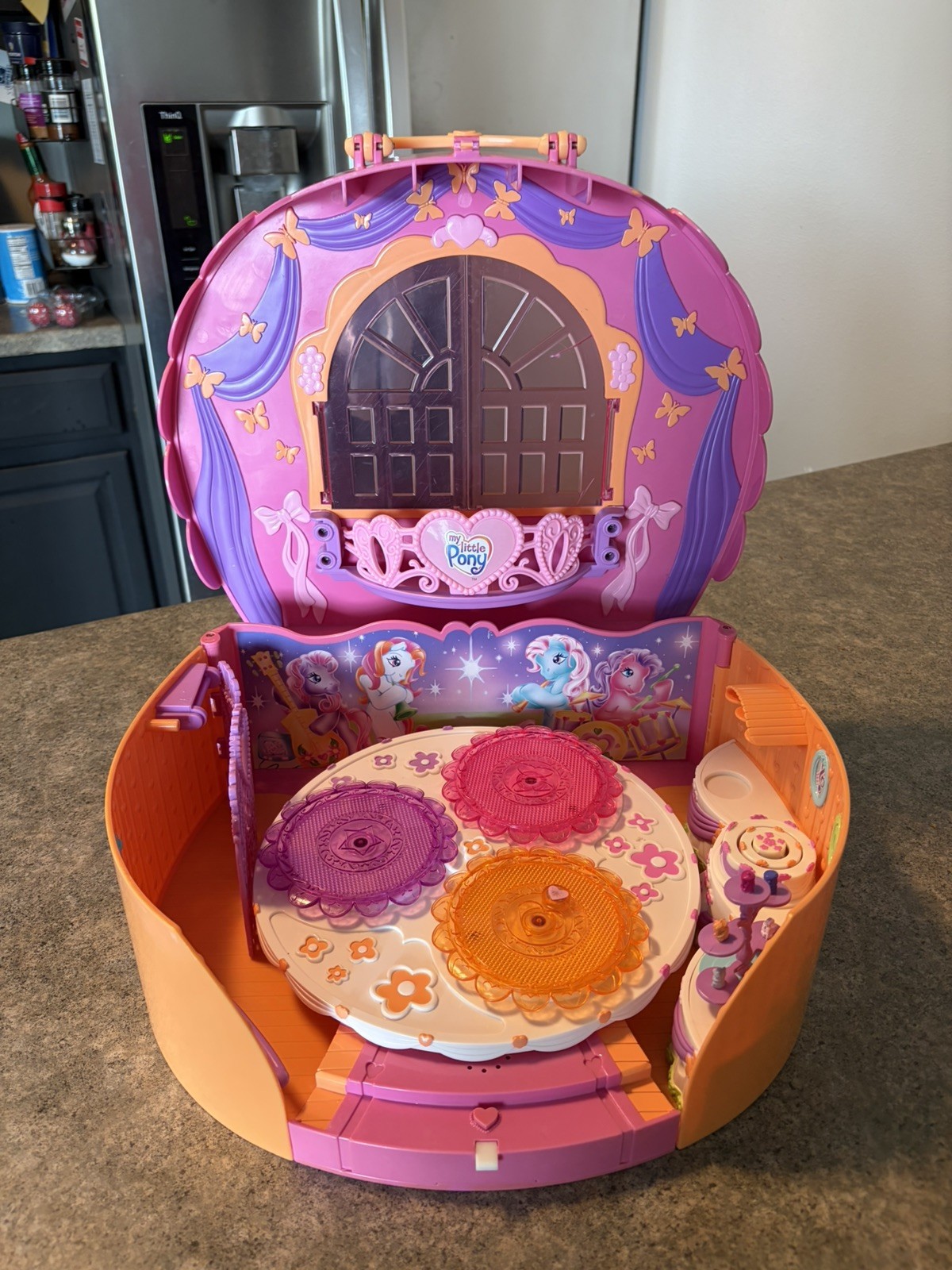 My Little Pony Twinkle Twirl’s Dance Studio 2003 con SUONO E LUCE FUNZIONANTE