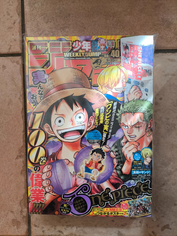 3 numeri originali di Weekly Shonen Jump