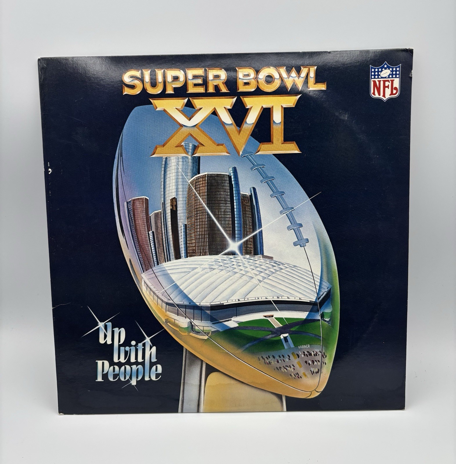 Vintage Super Bowl XVI-Up With People Record/Vinyl-1981