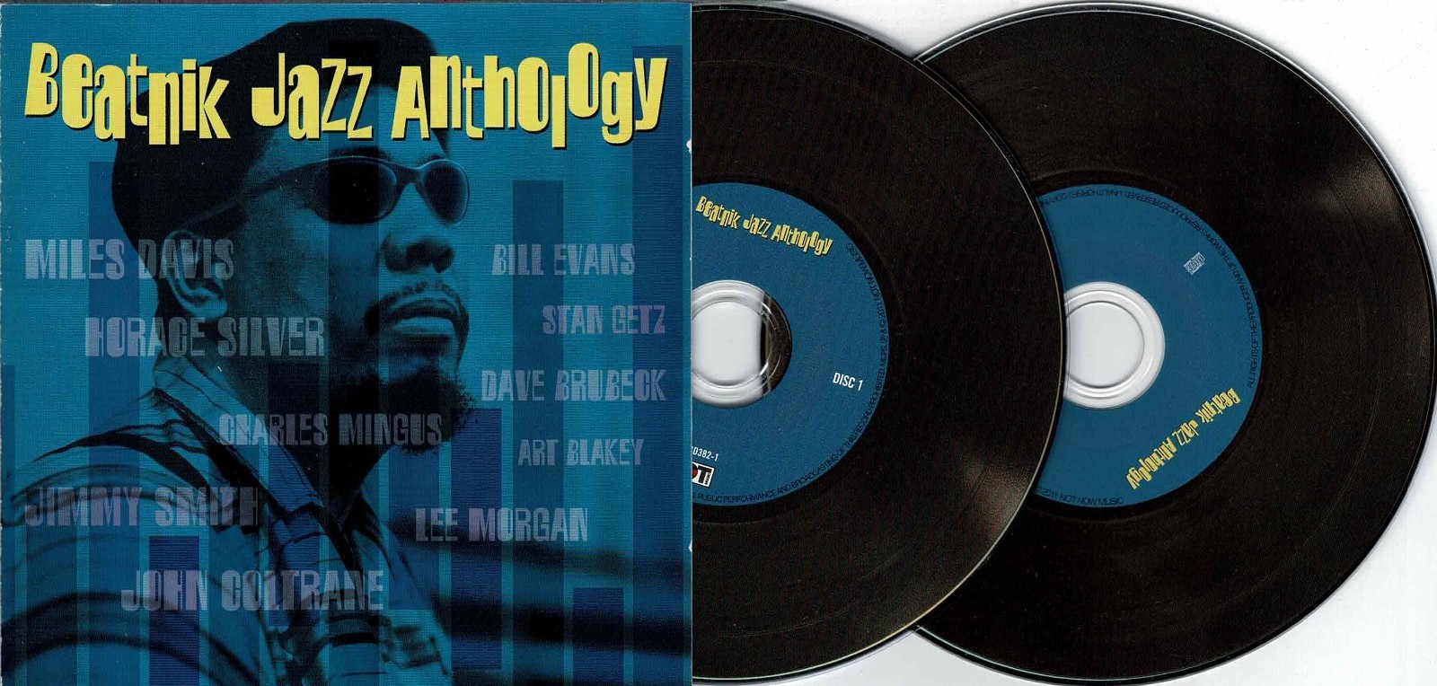 CD: VARIOUS ● BEATNIK JAZZ ANTHOLOGY ● 2 x CD ● BRUBECK ● COLTRANE ● GETZ ● DAVI