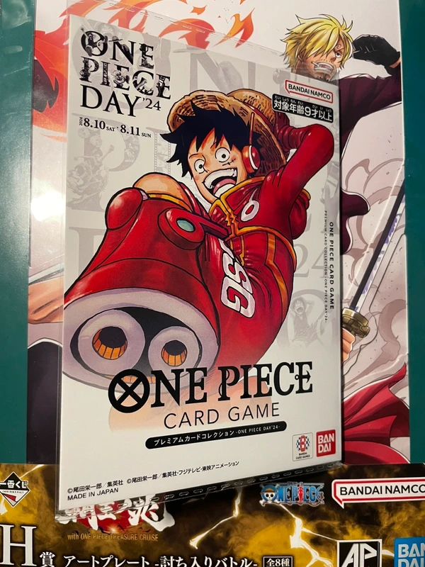 One Piece Day 24 Premium Card Collection Luffy OP07 109