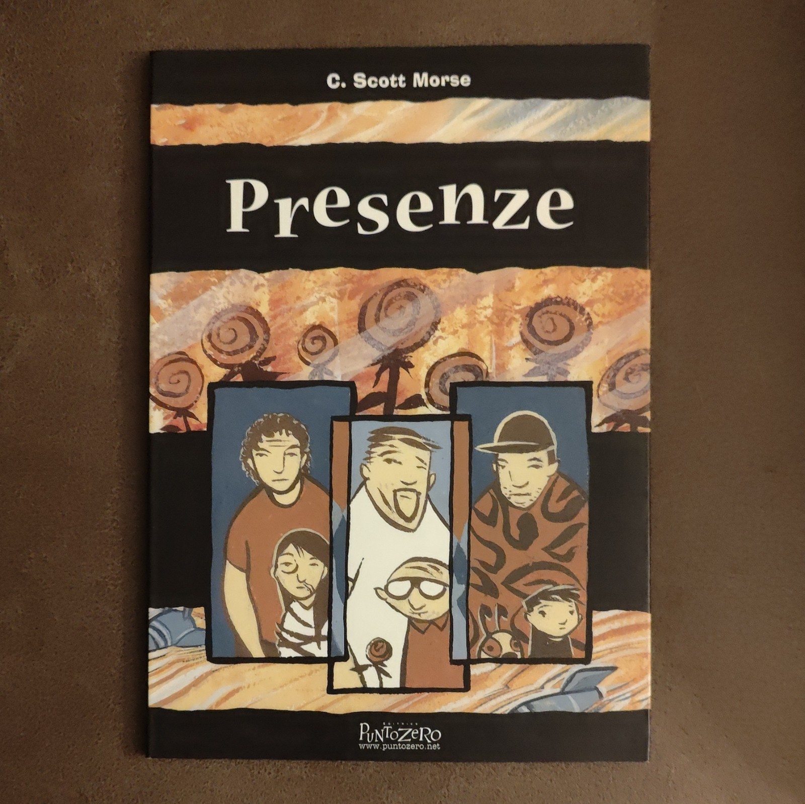 C. Scott Morse Presenze graphic novel PuntoZero 2007 brossura ITA ISBN