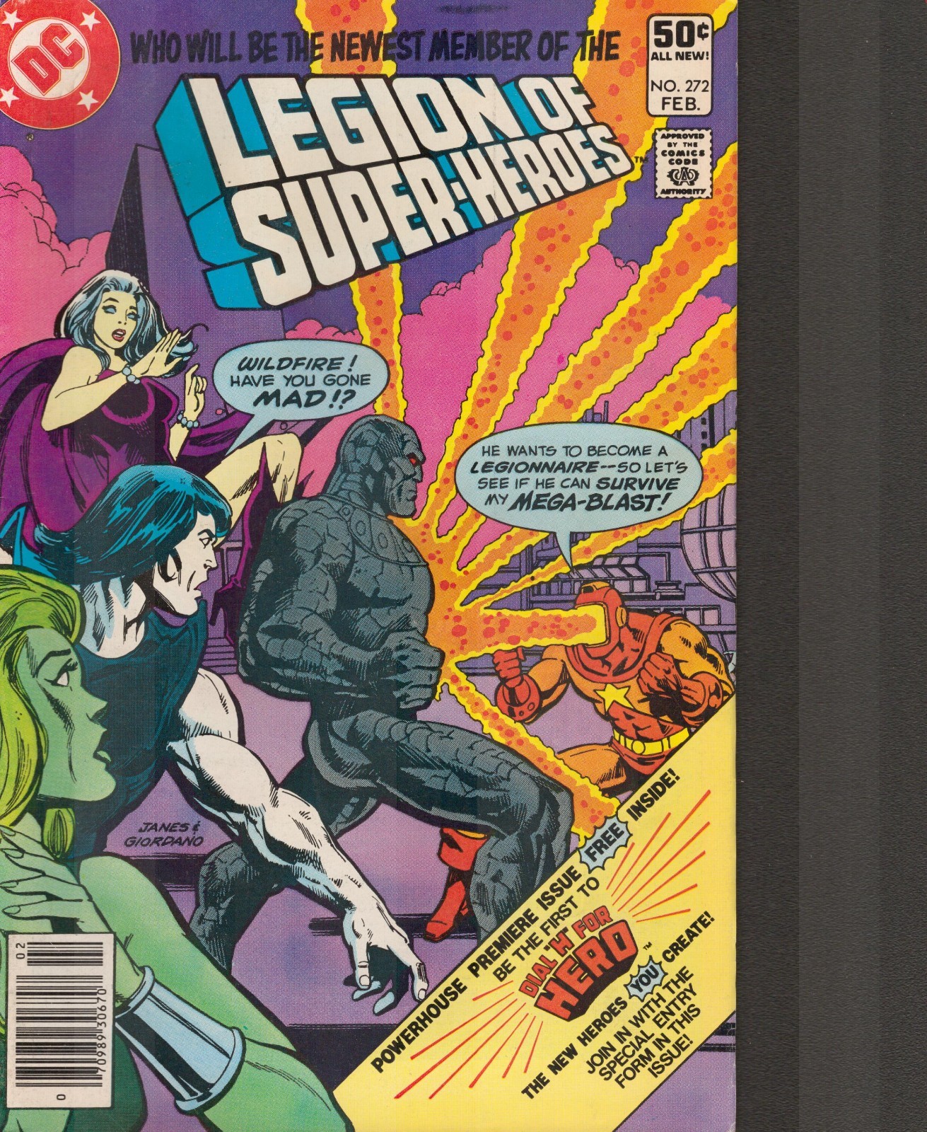 52928: DC COMICS LEGIONE DEI SUPEREROI #272 Grado VG