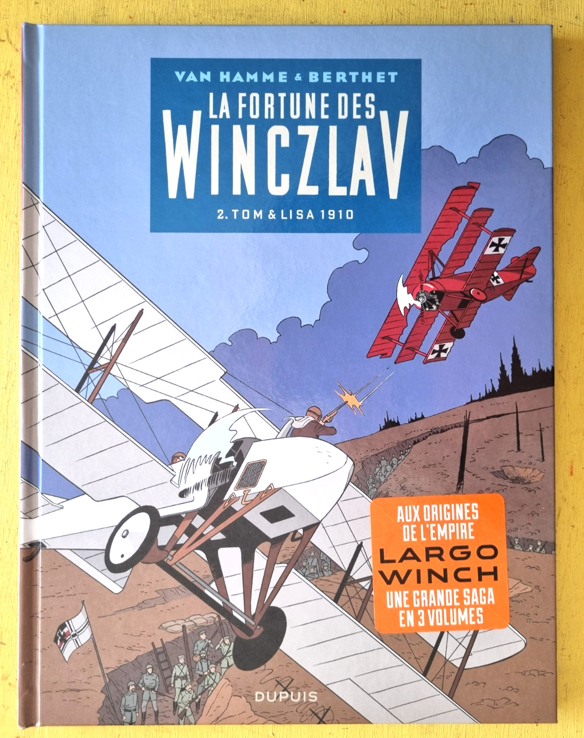 BD la FORTUNE DES WINCZLAV N°2 Tom &Lisa 1910  EO 2022 Berthet ETAT NEUF AX2GH25