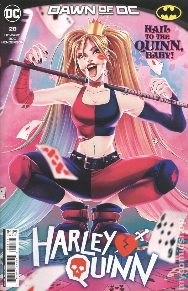 Harley Quinn #28A VF 2023 immagine stock