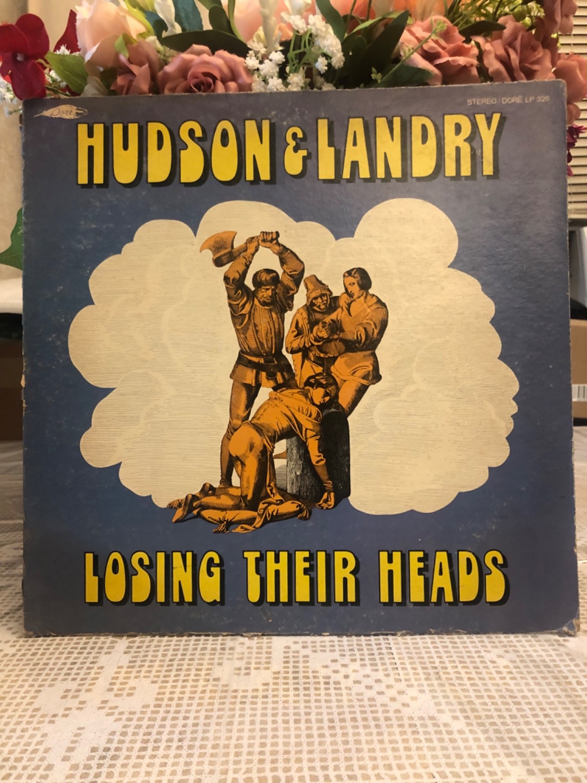 Hudson & Landry - Losing Their Heads 12" LP Record 33 RPM Dore Comedy