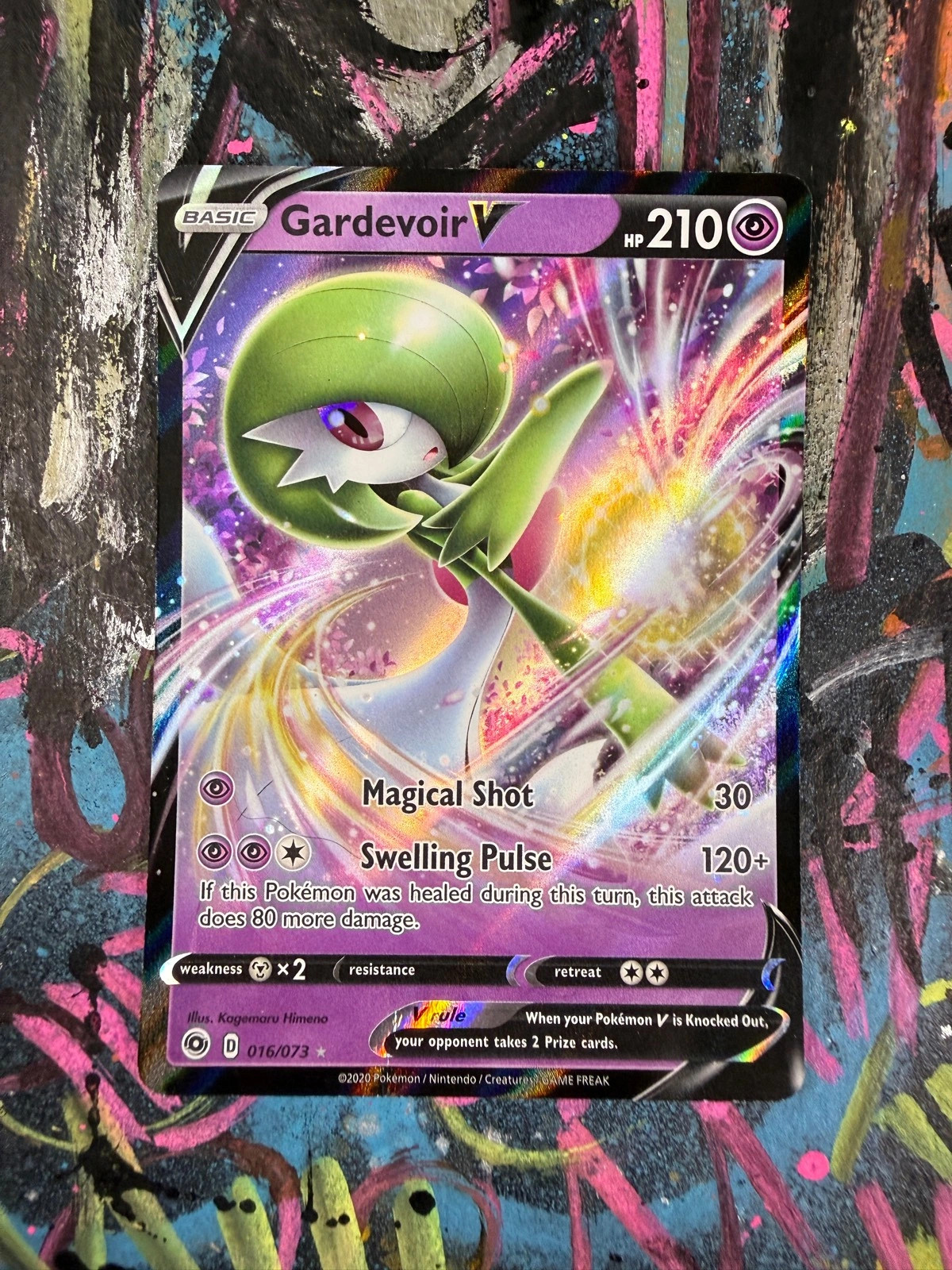 Gardevoir V 016/073 Sentiero del Campione Ultra Rara MP Pokemon TCG