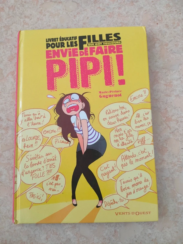 Livret éducatif pour les filles qui ont toujours envie de faire pipi