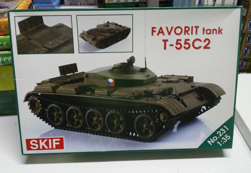 T-55C2, Skif 1/35