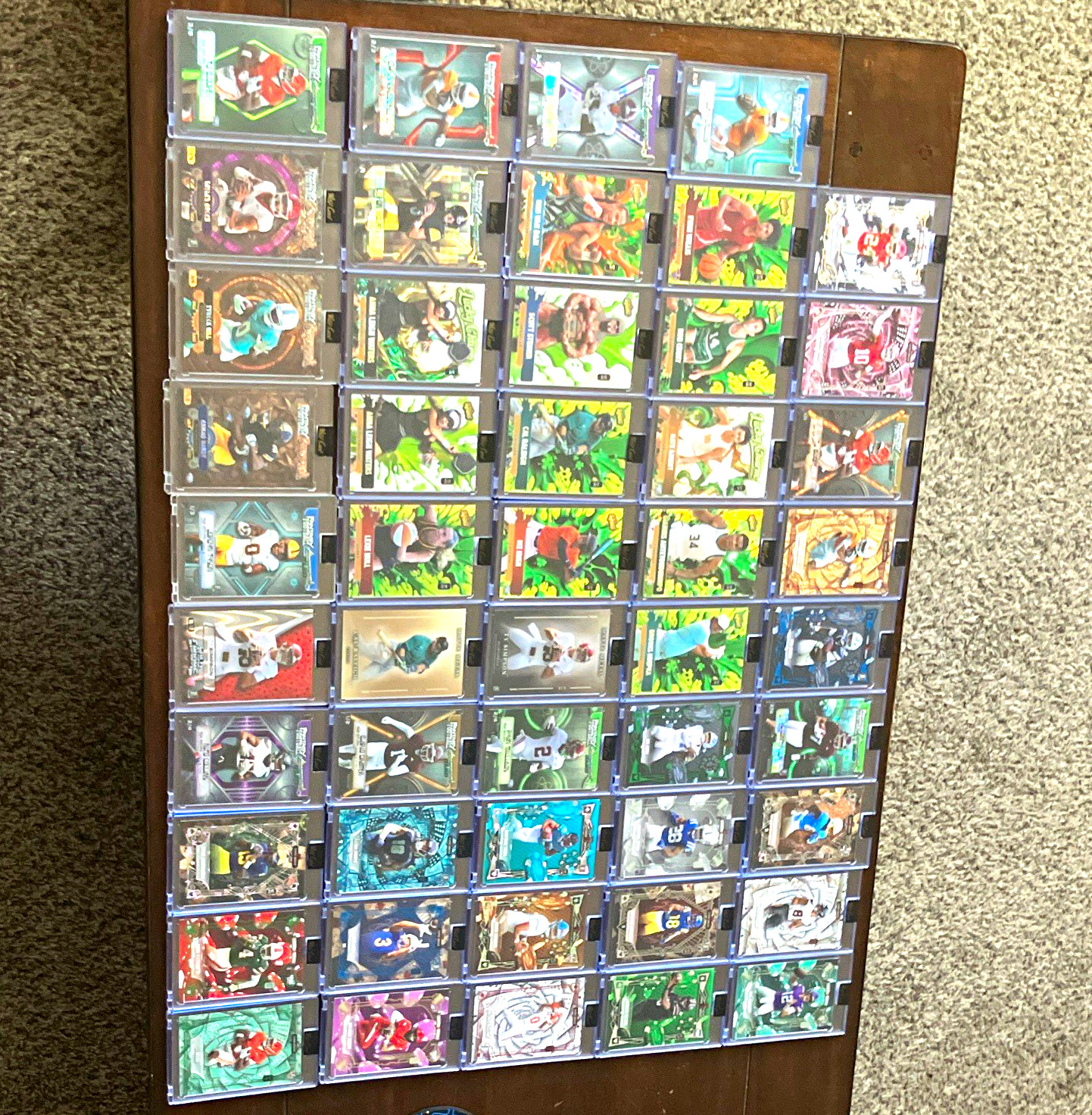 Wild Card Atmosphere/Steampunk Lucky Charm Splat Parallel Lot 49 cards.