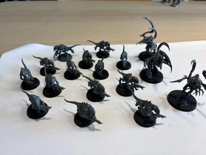Selection of tyranids