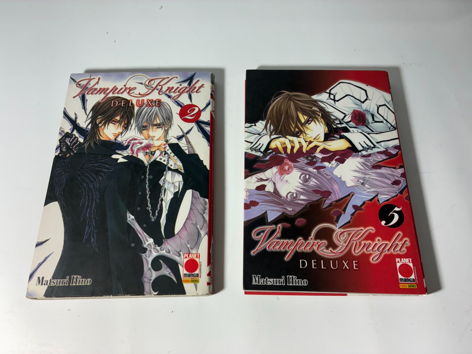 MANGA / VAMPIRE KNIGHT DELUXE N.2 & N.5, MATSURI HINO / PLANET MANGA, PANINI