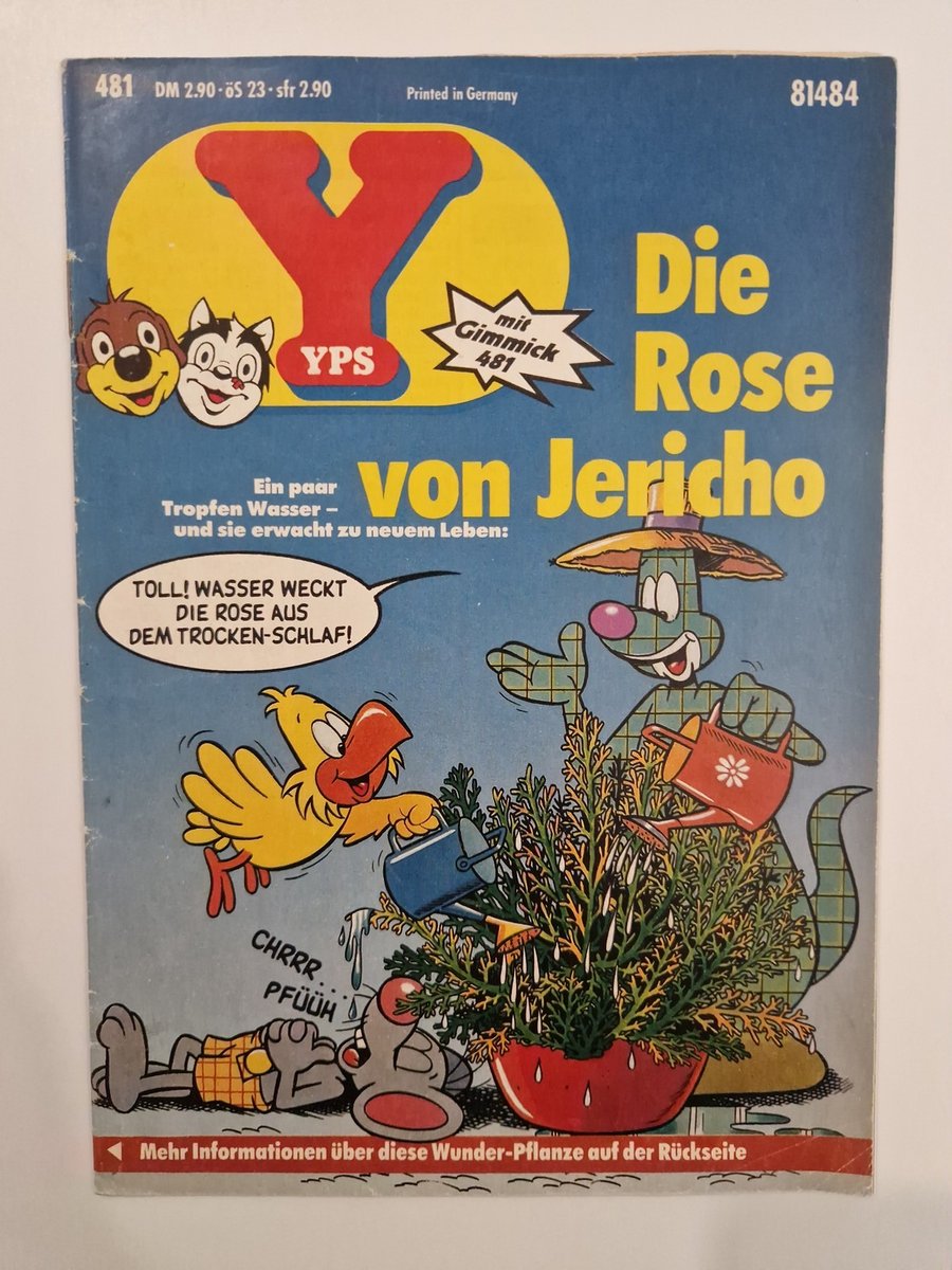 Quaderno YPS n.481 senza espediente, con Asterix, Robin Ausdewald, Pif ed Ercole