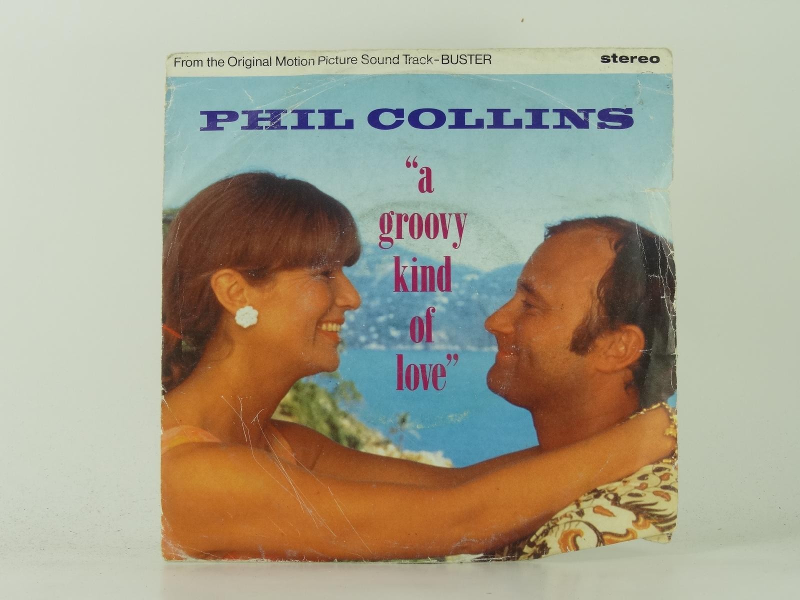 PHIL COLLINS A GROOVY KIND OF LOVE (45) 2 Track 7" Single including Picture Slee