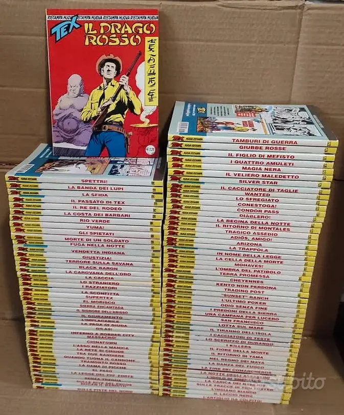 Tex Bonelli fumetti nuova Ristampa 