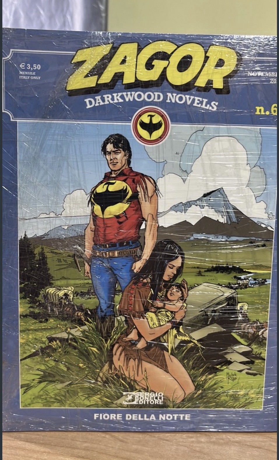 Sergio Bonelli Editore Zagor Darkwood Novels n.6 Fiore della notte (2014)