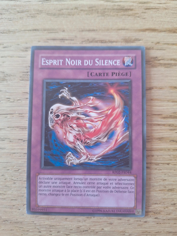 Carte Yu-gi-oh Esprit noir du silence