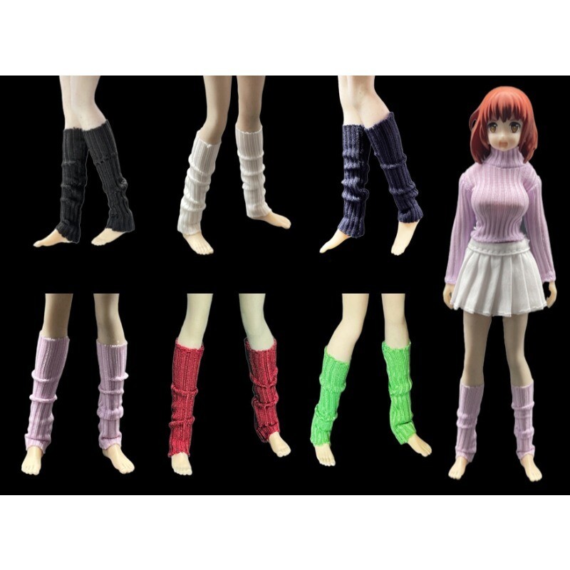 Calzini a bolle scala 1/12 modello calze impilabili per action figure 6'' PH TBL Figma