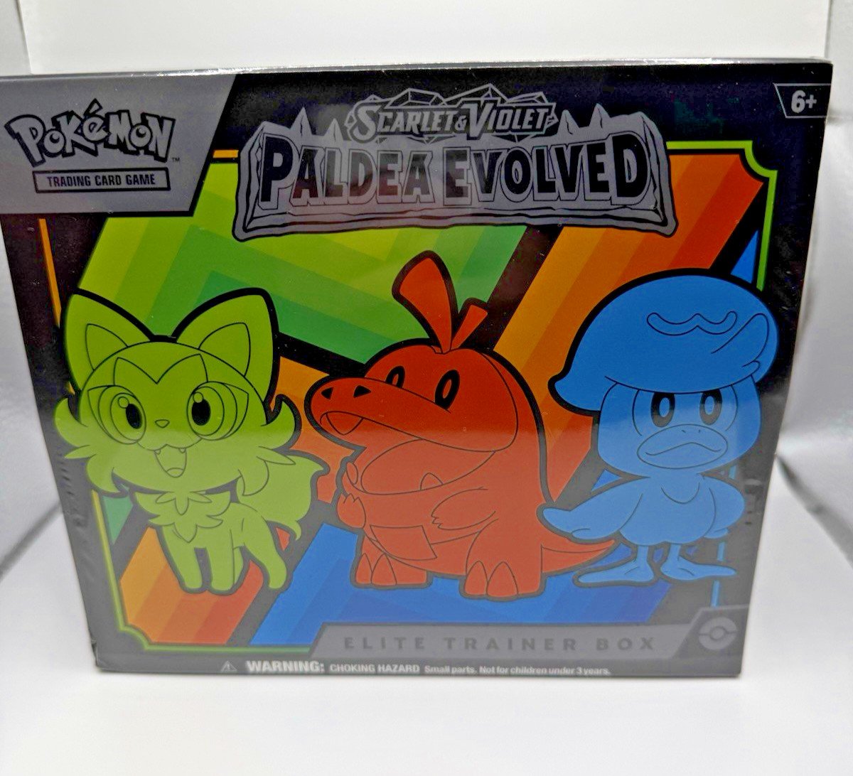 Pokémon TCG Scarlatto e Viola Paldea Evoluto Elite Trainer Box Sigillato