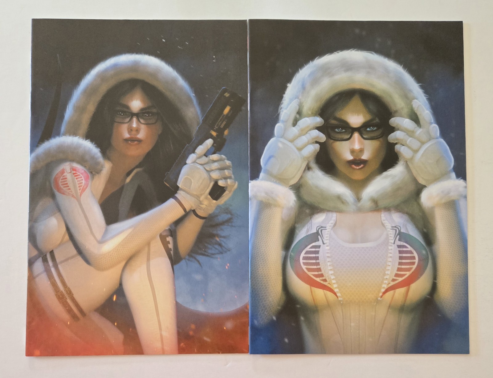 G.I. Joe #272 Kirill Repin Winter Baroness Virgin Variant Set da 2 pezzi 🔥 