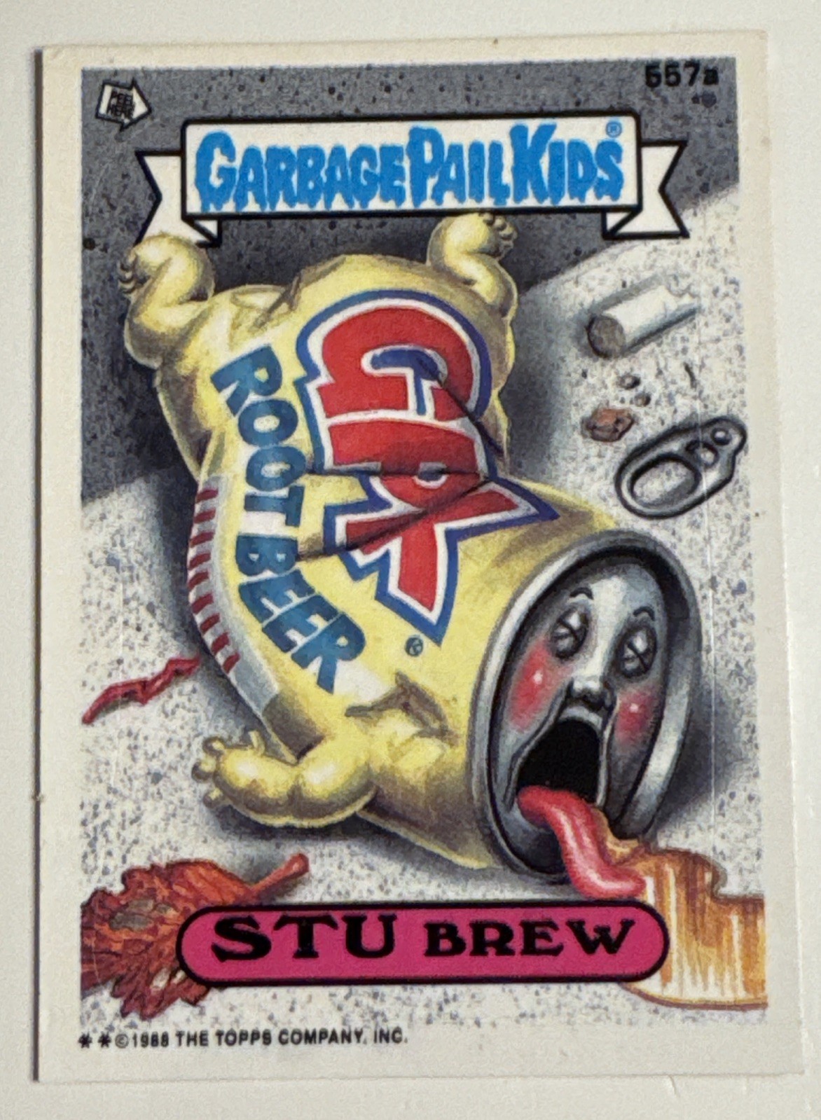Stu Brew 1988 Pattumiera Bambini Serie 14 #557a