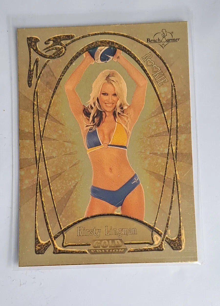 Kirsty Lingman Bench Warmer 2007 Gold Edition Base Card 60