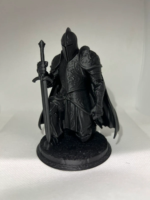 Statuetta guerriero medievale