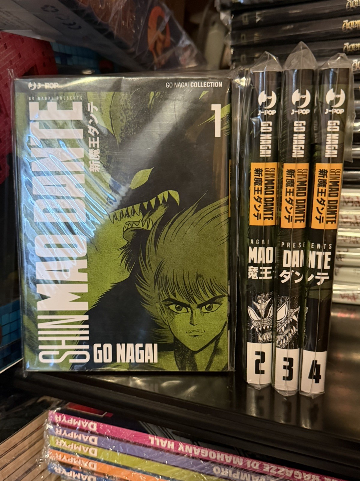Shin Mao dante 1 al 4 volumi completa J-pop Manga Go Nagai 