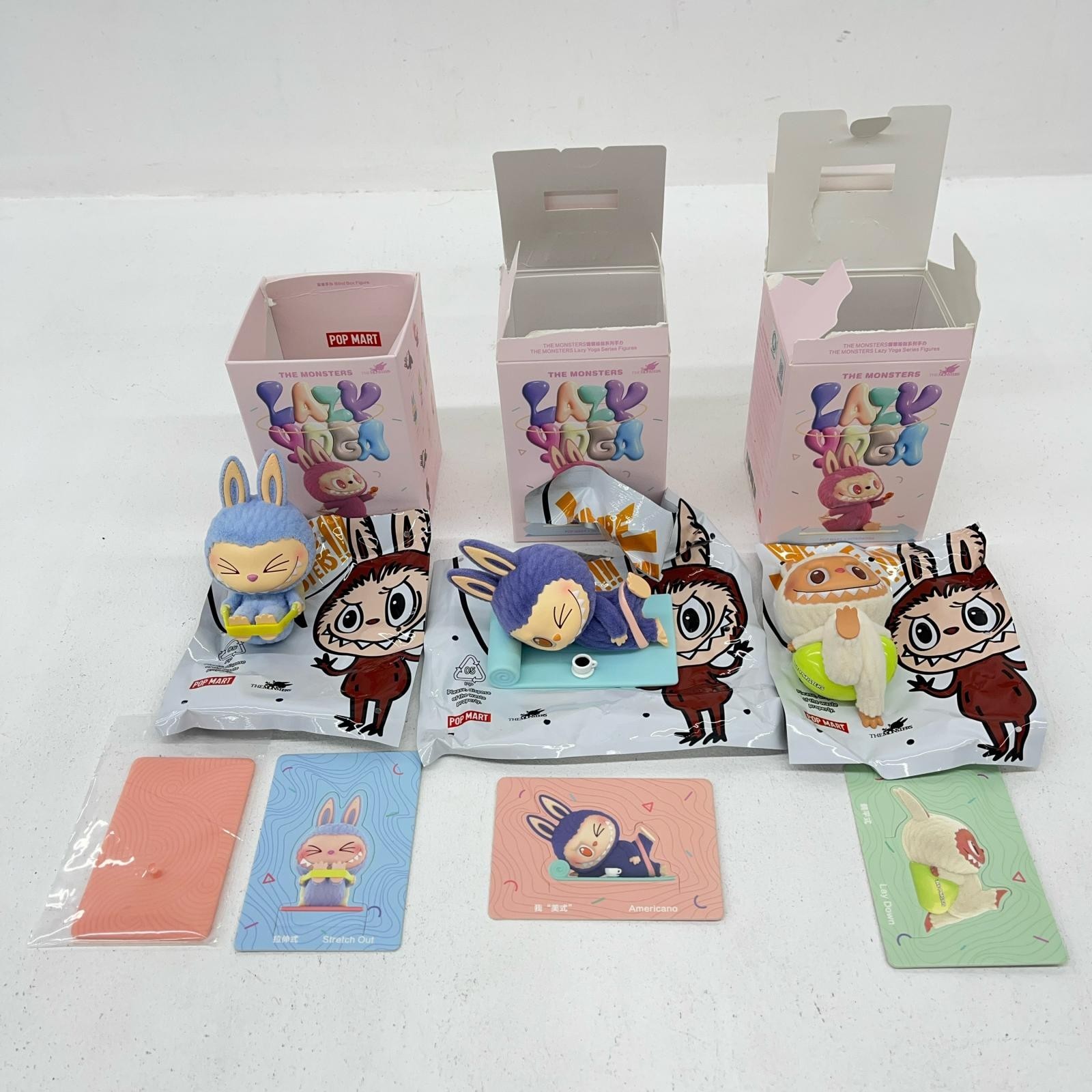 Riepilogo delle figure POPMART: POP MART THE MONSTERS Lazy Yoga Series...
