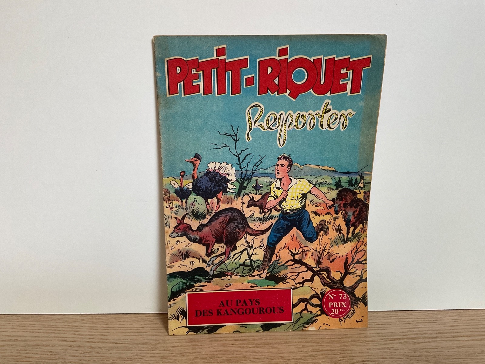 PETIT-RIQUET reporter n°73 NIEZAB. Récit complet 1950