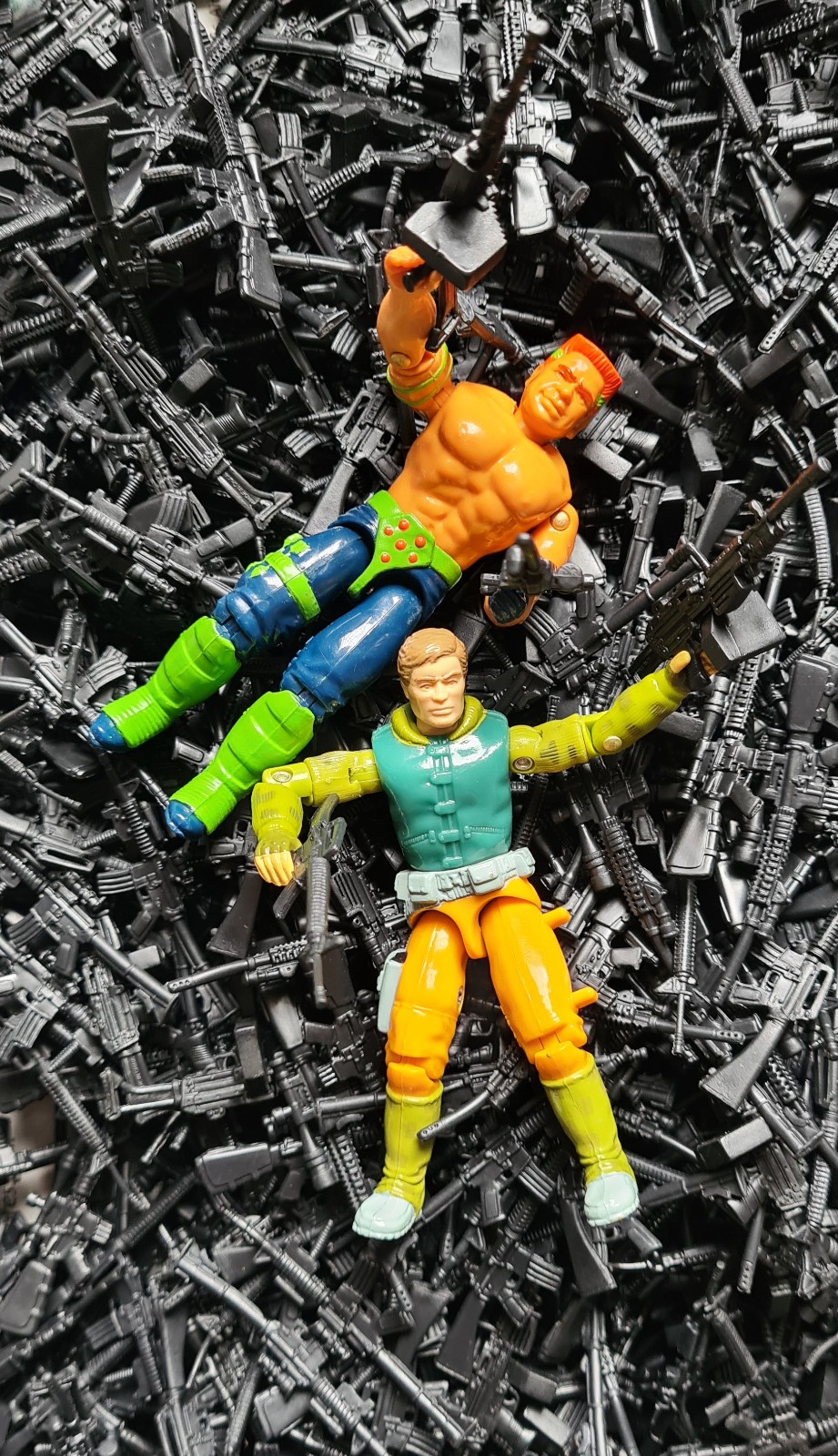 Lot de 500 armes weapons accessoires pour GI Joe Corps soldats figurines 3 3/4
