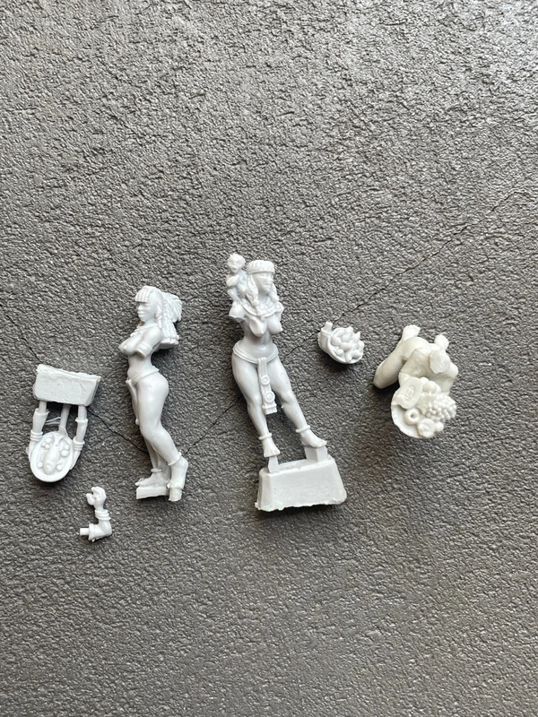 Warhammer danseuses serveuses esclaves ral partha