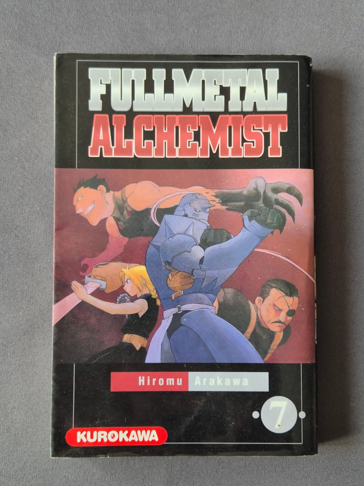Libro Manga Fullmetal Alchemist Volume 7 Kurokawa VF