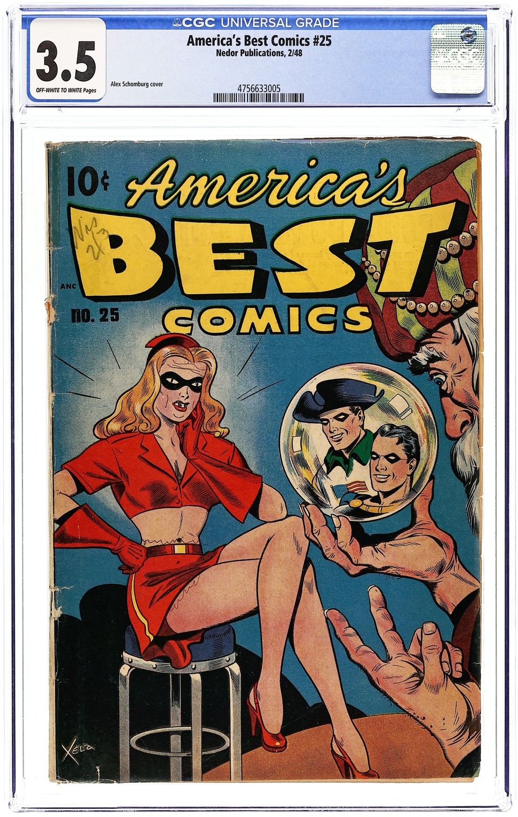 America's Best Comics #25 CGC 3.5 1948 4756633005