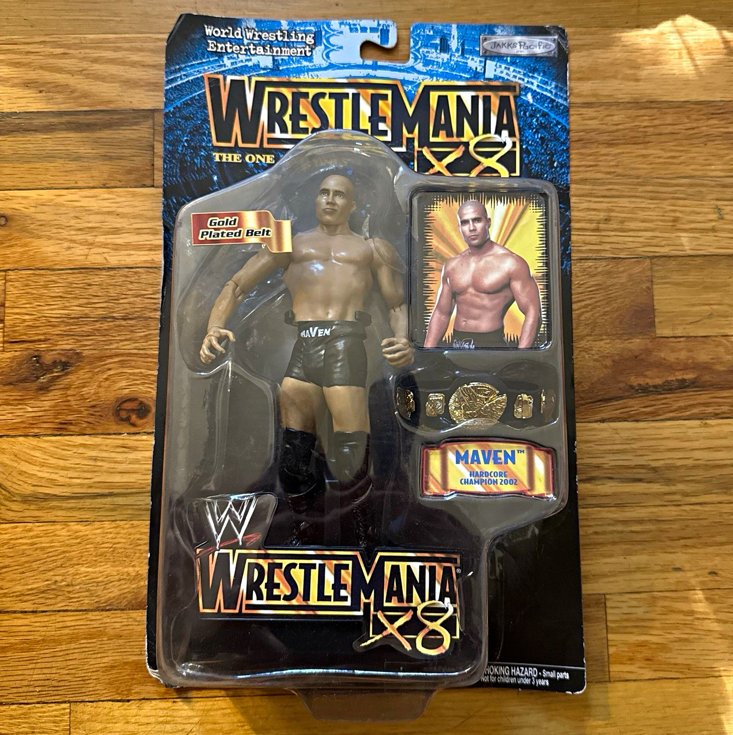 Figurina Jakks Pacific WWE Maven Wrestlemania X8 edizione limitata nuova con scatola