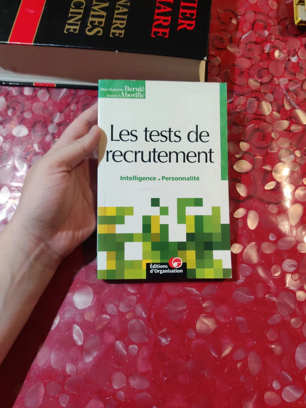 Livre : tests sur le recrutement