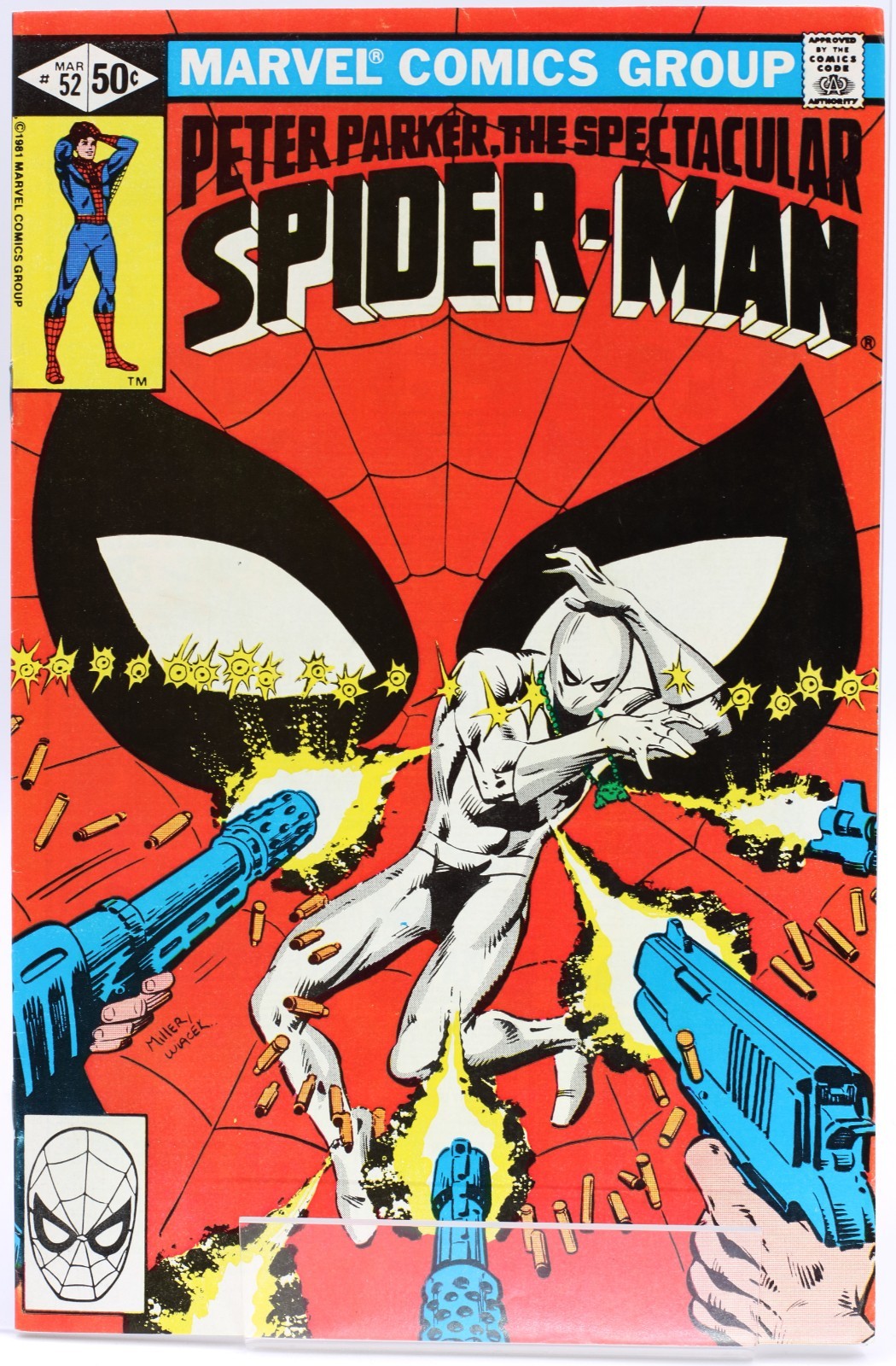 SPECTACULAR SPIDER-MAN #52 • [8.0] • 1981 • Frank Miller • MARVEL • 1st Printing