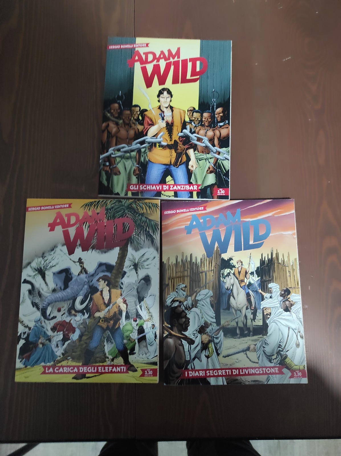 Adam Wild - primi 3 fumetti