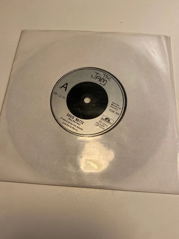 The Jam ( Paul Weller), David Watts / "A" Bomb In Wardour Street 7” vinile UK 1978