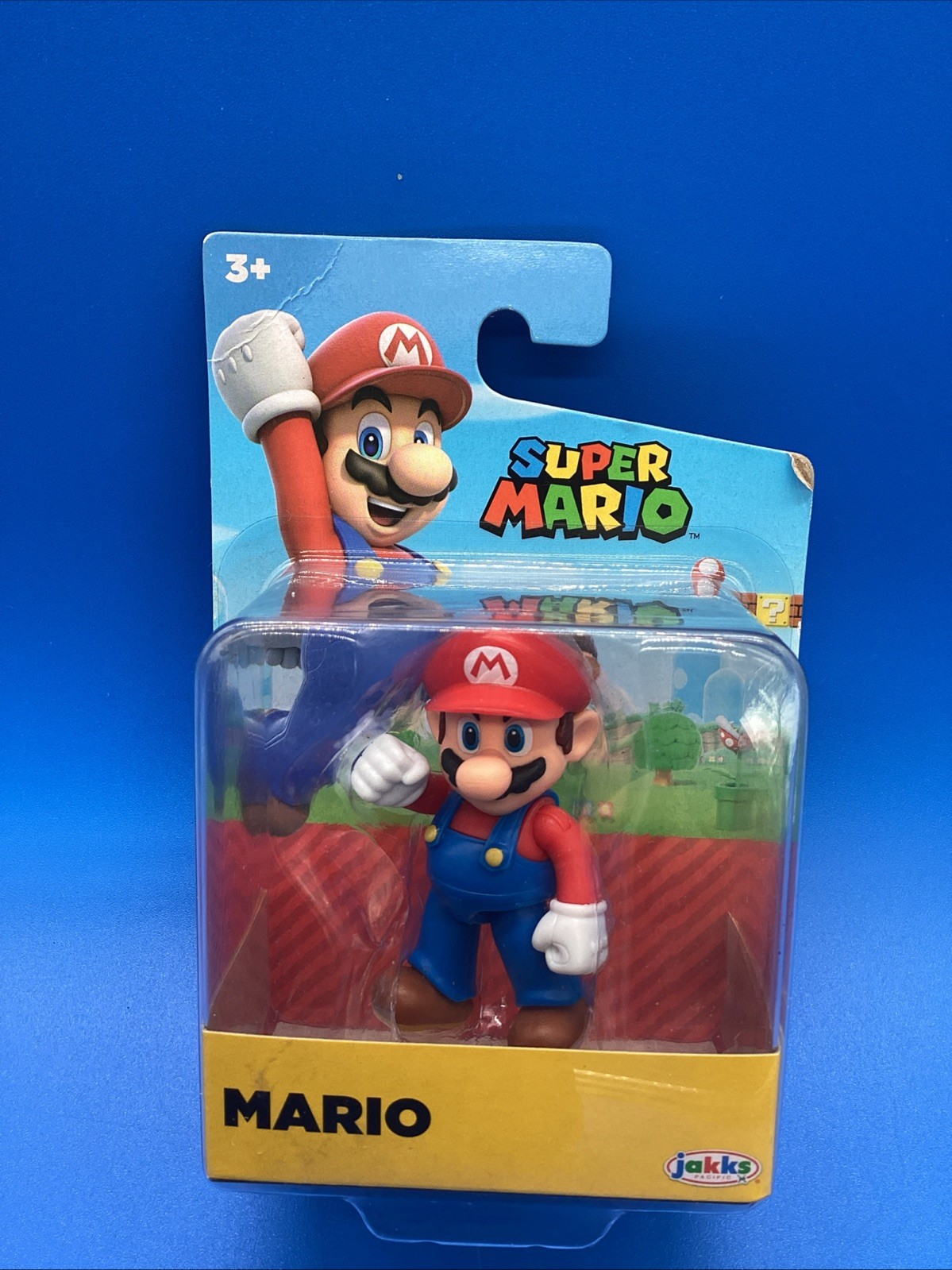 Minifigure Jakks Pacific Super Mario World Nintendo 2,5" nuove in blister