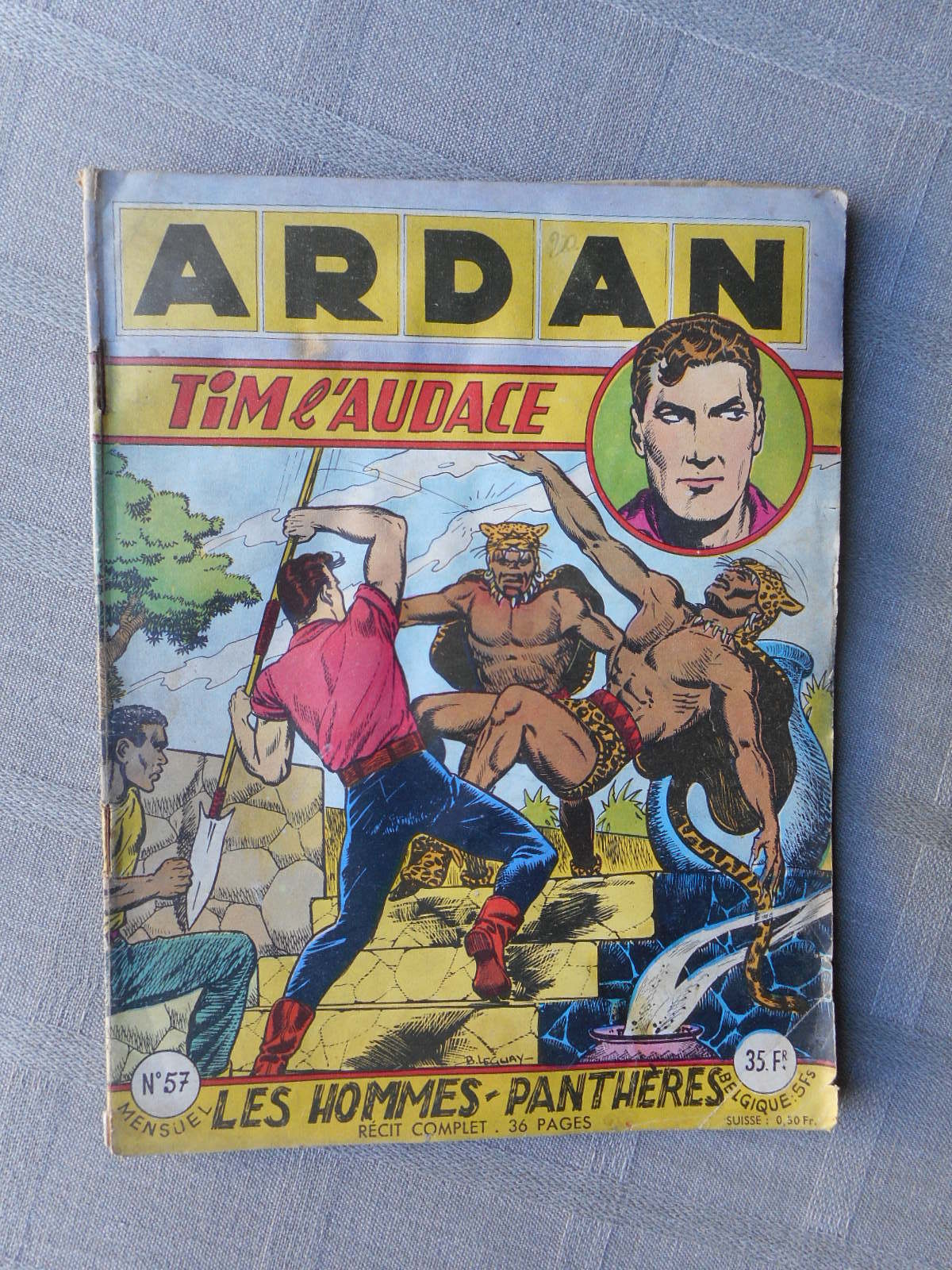 Artima Ardan Tim L'Audace 1ª Serie N° 57 1956 In Buone Condizioni