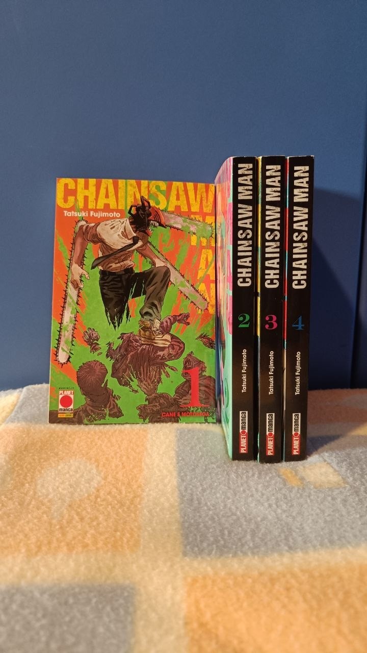 Chainsaw Man Manga - Sequenza 1-4 Italiano Planet Manga