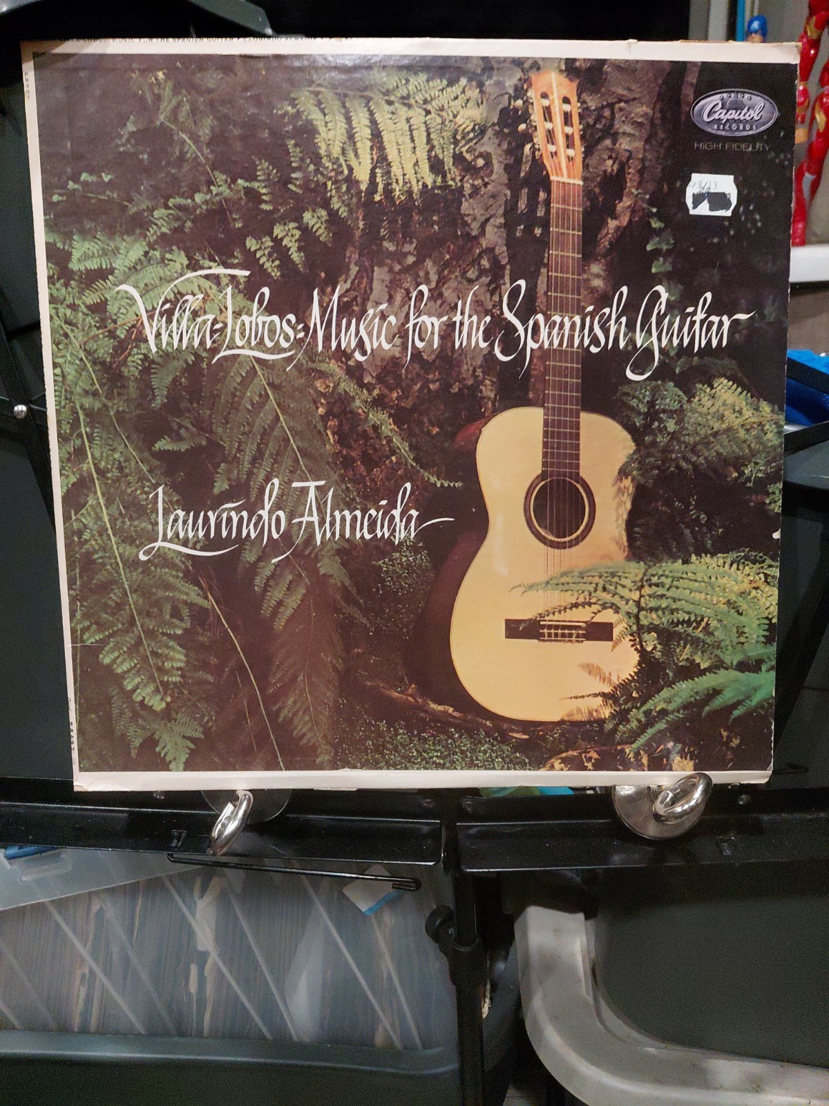 Laurindo Almeida & Villa Lobos "Music For The Spanish Guitar" Vinyl 