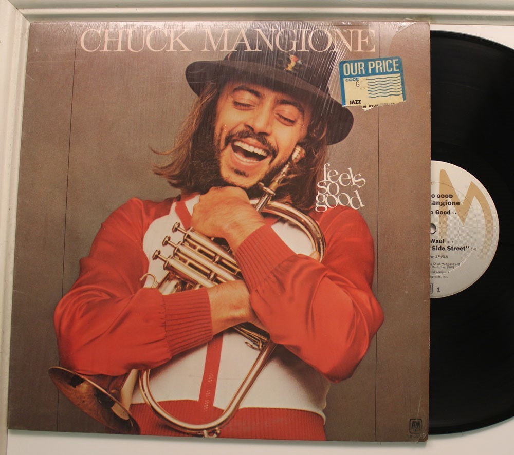 Chuck Mangione LP Feels So Good Vinyl 12" 33 RPM A&M VG++ In Shrink!