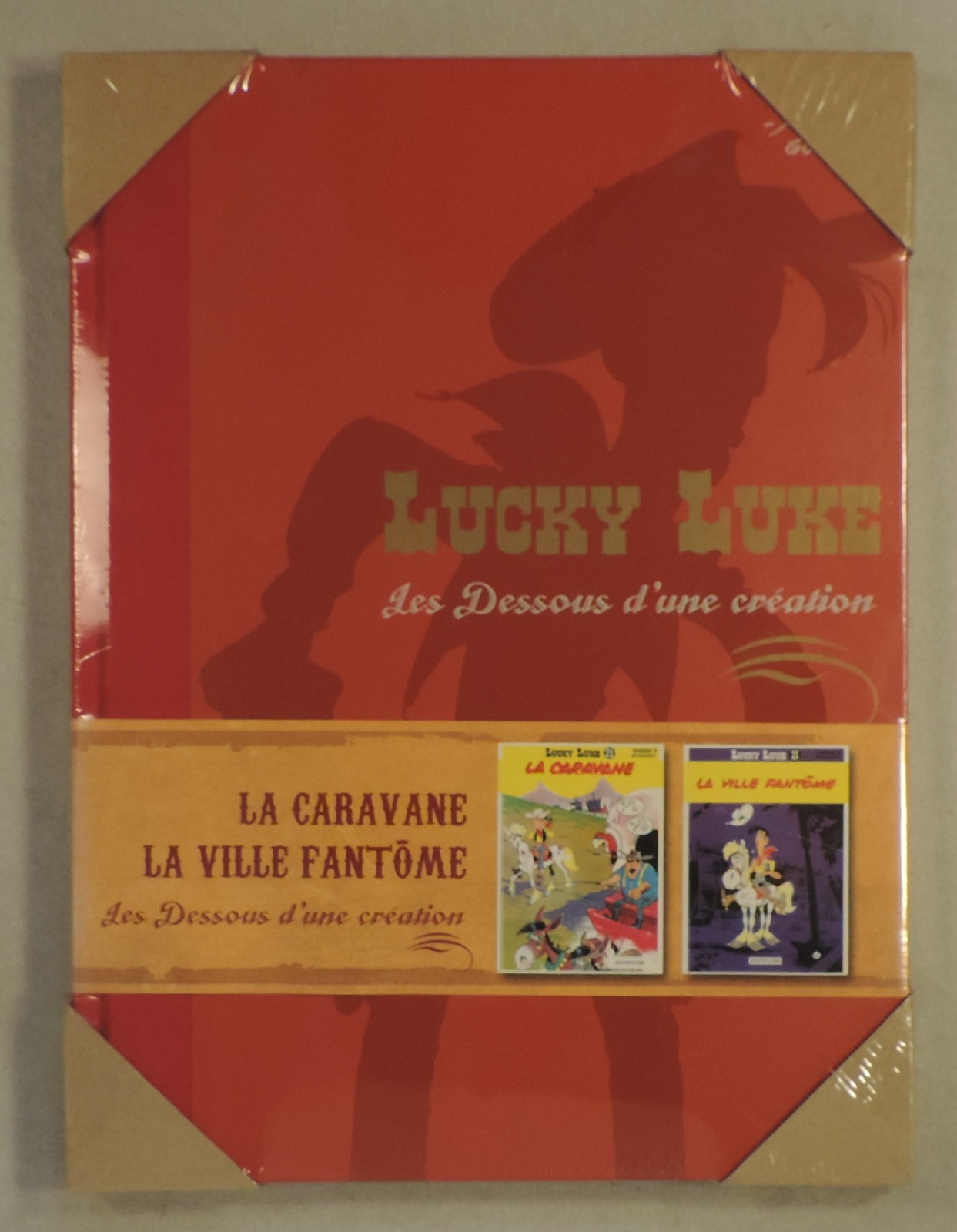 Lucky Luke Les dessous d'une creation caravane /ville fantome  Morris Atlas neuf