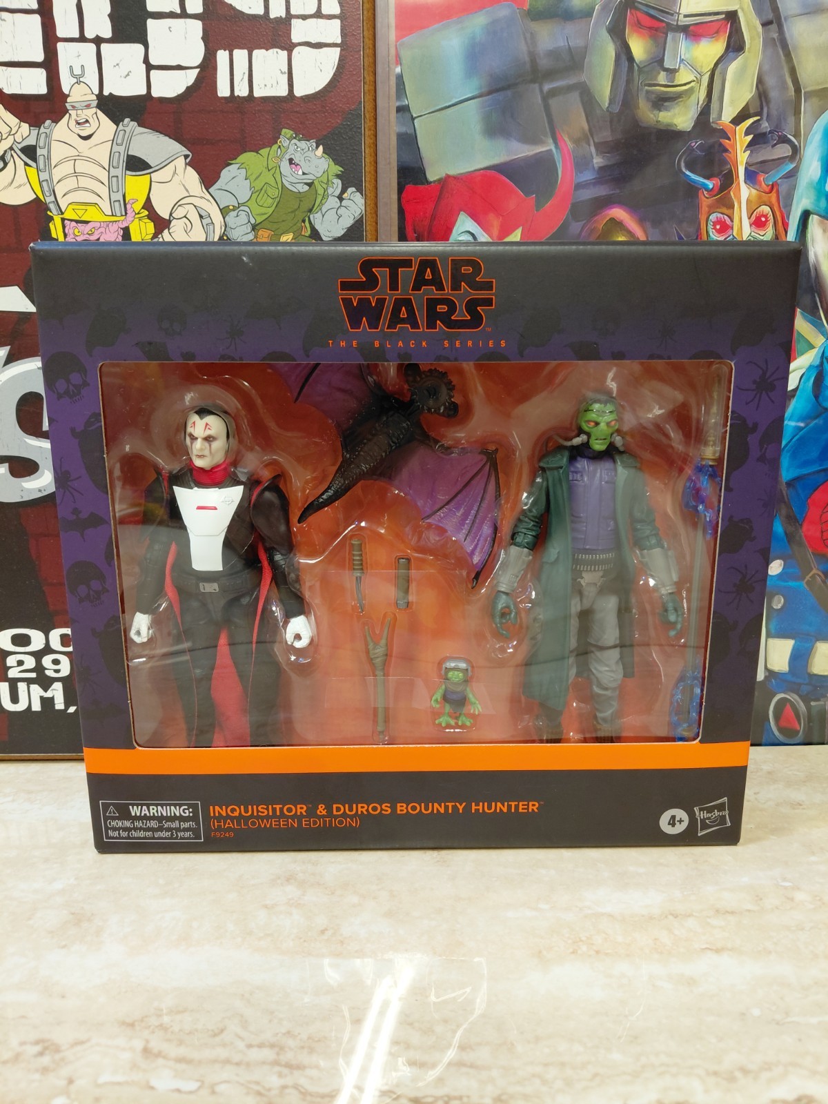 Star Wars Hasbro La Serie Nera, L'Inquisitore e Il Duros Bounty Hunter Ha