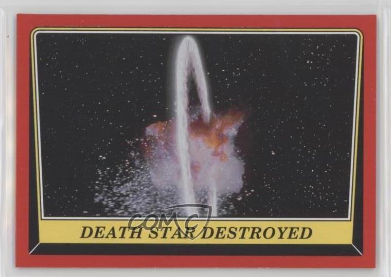 2016 Topps Star Wars: Rogue One: Mission Briefing Death Star Destroyed #67 3h7