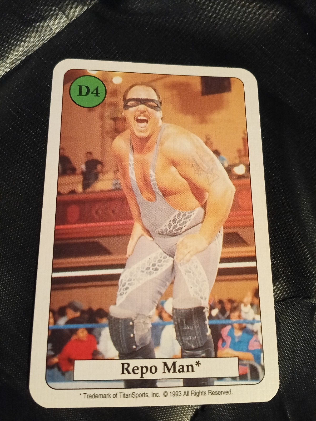 TitanSports repo man 1993 wwf germania card