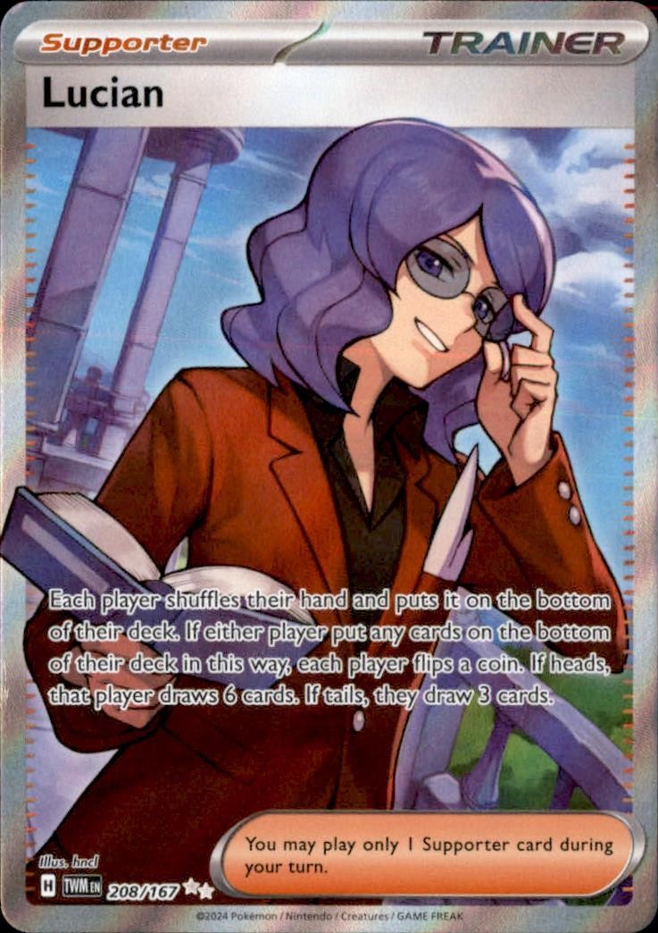 POKEMON LUCIAN 208/167 ULTRA RARO MASCHERA CREPUSCOLARE QUASI NUOVO